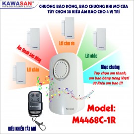 Cảm Biến Cửa Từ Báo Động - Báo Khách KAWASAN M4468C-1R