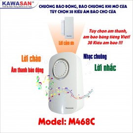 Cảm Biến Cửa Từ Báo Động - Báo Khách KAWASAN M2468C